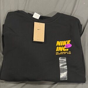 Nike Black Graphic T-Shirt